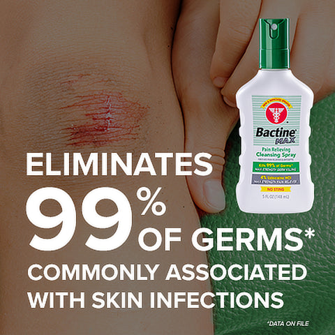 Bactine Max Pain Relieving Cleansing Spray