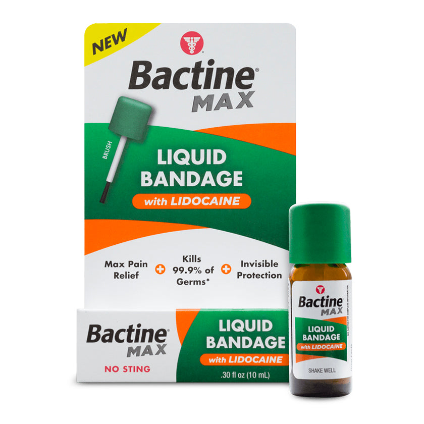 Bactine Max Liquid Bandage Wound Cleaning